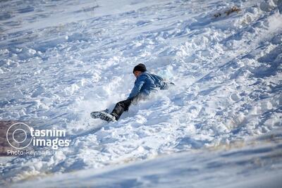 عکس/ تفریحات زمستانی در سنندج