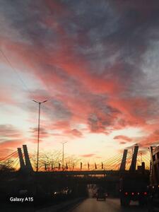 تصاویری از آسمان صبح امروز مشهد