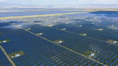 معجزه‌ای در دل کویر / بزرگترین مزرعه خورشیدی چین