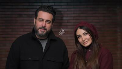 استایل زمستانی محسن کیایی و سمیرا حسن‌پور در تئاتر (عکس)