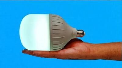 «تعمیر لامپ LED در ۱ دقیقه / بدون تخصص خاصی تعمیرش کن!»