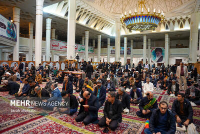 تصاویر: مراسم سالگرد شهادت سردار دلها در حرم شاهچراغ(ع)