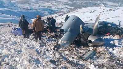 سقوط یک پهپاد ناشناس در افغانستان