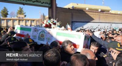 تصاویر تشییع پیکر شهید مجیدی مهر در یاسوج | جهان نیوز
