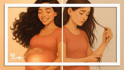 هورمون‌های بارداری چگونه بر رشد مو تأثیر می‌گذارند؟