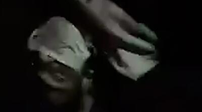 لحظات شهادت امیرحسام خدایاری در اغتشاشات