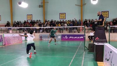 هفته هفتم لیگ برتر بدمینتون در زنجان با پیروزی مهمانان پایان یافت