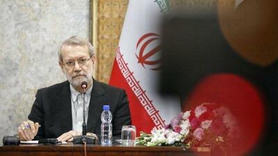 لاریجانی: با موضع‌گیری ترامپ، پشت‌صحنه‌ ماجرا روشن شد
