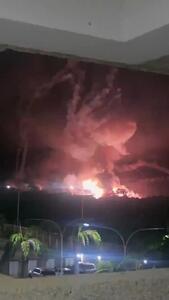 حمله آمریکا به انبار مهمات در ونزوئلا + فیلم