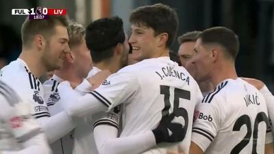 گل اول فولام به لیورپول (هری ویلسون)