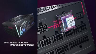 رونمایی MSI از پاورهای MPG Ai TS با محافظت فعال لحظه‌ای را برای گرافیک‌های RTX 50