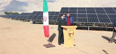 پیشرفت ۹۰ درصدی پروژه نیروگاه خورشیدی بیستون؛ بهره‌برداری تا پایان سال