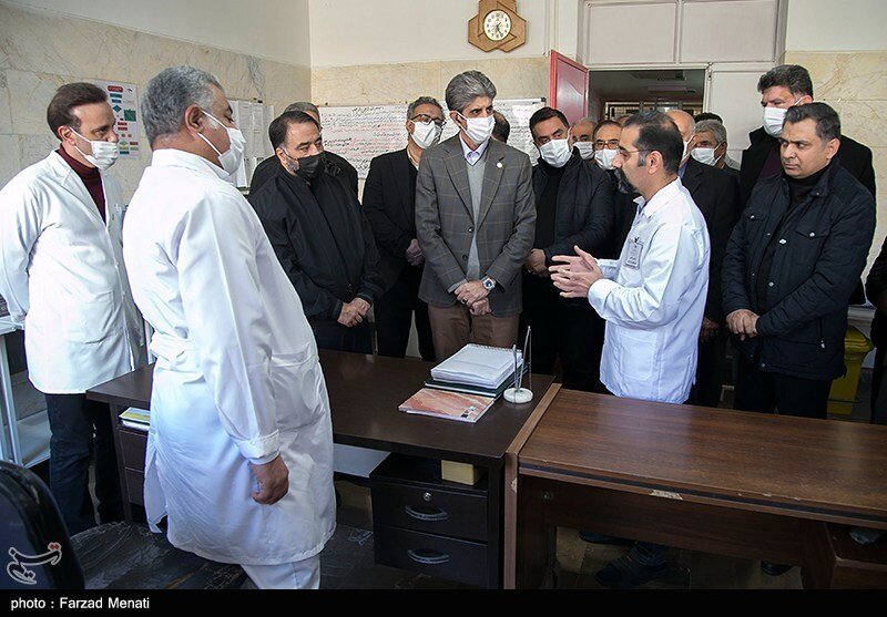 بازدید از آسایشگاه بیماران روانی در کرمانشاه