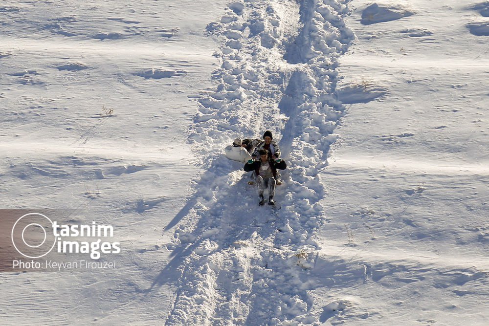 عکس/ تفریحات زمستانی در سنندج