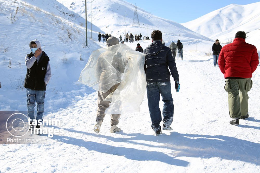 عکس/ تفریحات زمستانی در سنندج