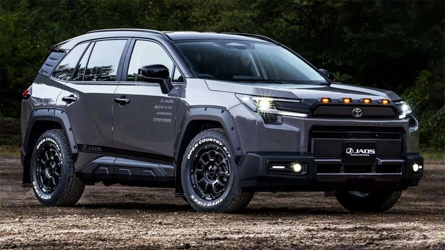 معرفی خشنترین تویوتا راوفور تاریخ با کیت بدنه آفرود!