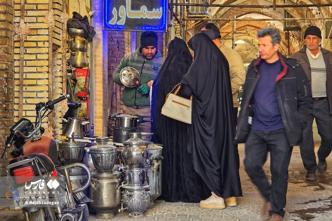 نبض زندگی در بازار سنتی یزد