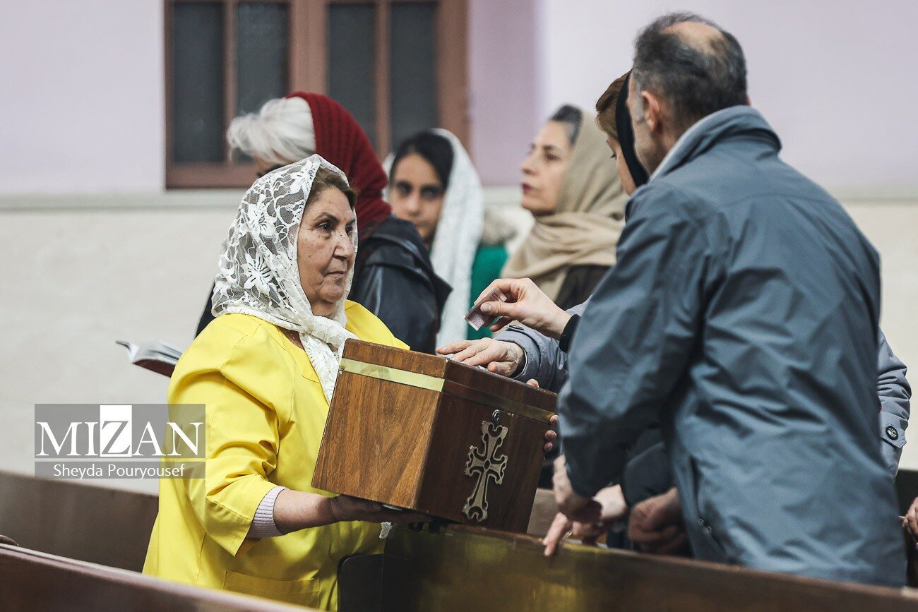 آغاز سال نو میلادی در کلیسای تارگمانچاتس مقدس