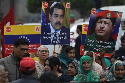 موج اعتراضات جهانی علیه حمله نظامی آمریکا به ونزوئلا + تصاویر